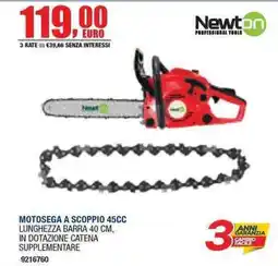 Bricofer Motosaia a scoppio 45cc Newton offerta