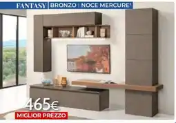 Mondo Convenienza Fantasy Bronzo Noce Mercure² offerta