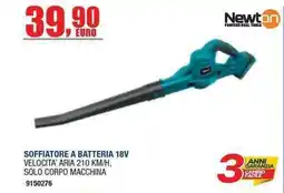Bricofer Soffiatore a batteria Newton offerta