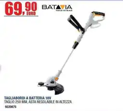 Bricofer Tagliabordi a batteria 18V Batavia offerta