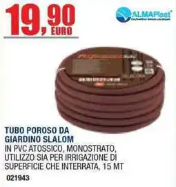 Bricofer Tubo poroso da giardino Slalom offerta