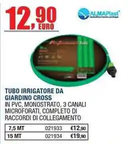 Bricofer Tubo Irrigatore Da Giardino Cross offerta