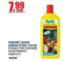Bricofer Concime liquido sangue di bue Floris offerta
