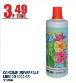 Bricofer Concime universale liquido offerta