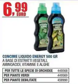 Bricofer Concime liquido Energy offerta