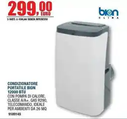 Bricofer Condizionatore portatile Bion offerta