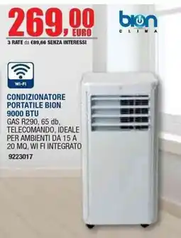 Bricofer Condizionatore portatile Bion offerta