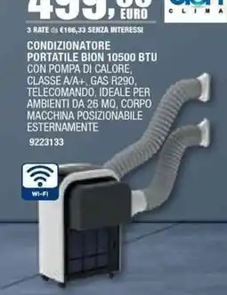 Bricofer Condizionatore portatile Bion offerta
