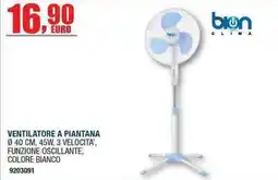 Bricofer Ventilatore a piantana Bion Clima offerta