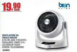 Bricofer Ventilatore da tavolo Wazov offerta