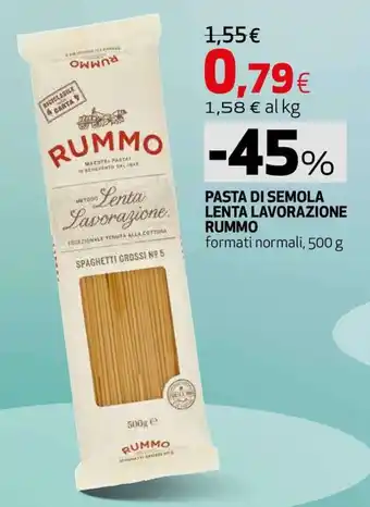 Spaghetti grossi n. 5 Rummo