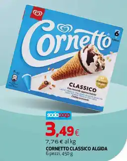 Ipercoop Cornetto Classico Algida offerta