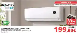 Brico Io Climatizzatore fisso 12000 BTU/H ALASTOR 12 offerta