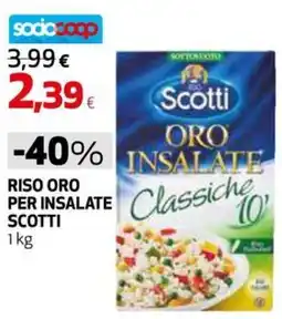 Extracoop Riso oro per insalate Scotti offerta