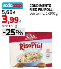 Ipercoop RisoPiù! con tonno offerta