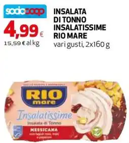 Ipercoop Insalata di Tonno Insalatissime Rio Mare offerta