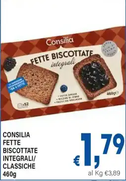 DEM Consilia fette biscottate integrali offerta