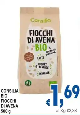 DEM Consilia fiocchi di avena bio offerta