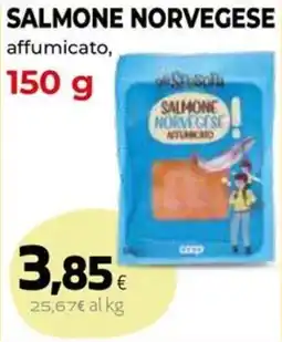 Extracoop Salmone norvegese affumicato offerta