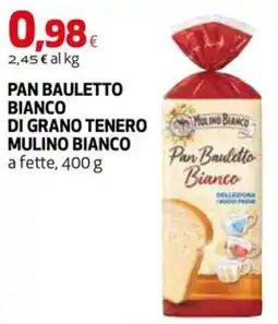 Extracoop Pan Bauletto Bianco Mulino Bianco offerta