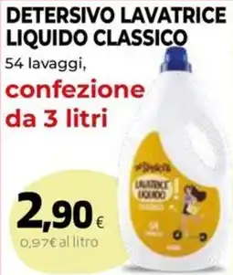 Extracoop Detersivo lavatrice liquido classico offerta