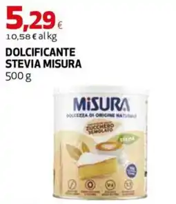 Extracoop Dolcificante Stevia Misura offerta
