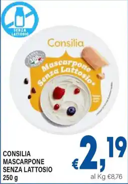 DEM Consilia Mascarpone Senza Lattosio offerta