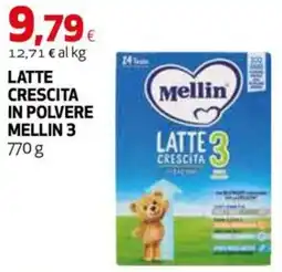 Extracoop Latte crescita in polvere Mellin 3 offerta