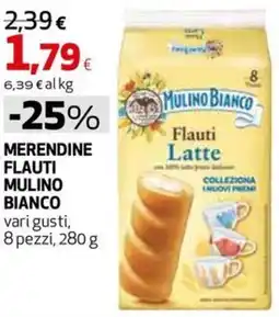 Extracoop Flauti Latte Mulino Bianco offerta