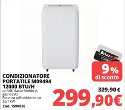 Brico Io Condizionatore portatile M09494 offerta