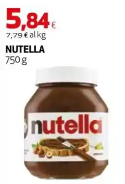 Ipercoop Nutella offerta