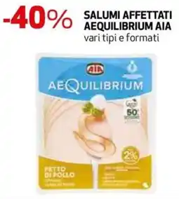 Extracoop Salumi affettati AeQuilibrium AIA offerta