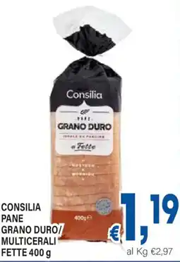 DEM Consilia pane grano duro/multicerali offerta