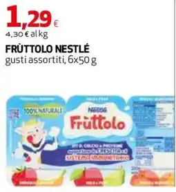 Ipercoop Nestlé Früttolo offerta