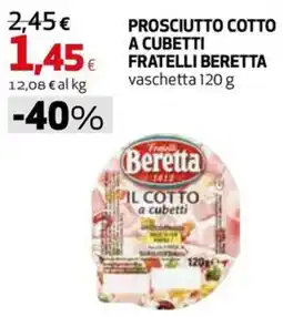 Extracoop Prosciutto cotto a cubetti Fratelli Beretta offerta