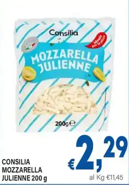 DEM Consilia Mozzarella Julienne offerta