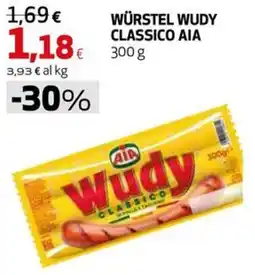 Extracoop Würstel Wudy Classico AIA offerta