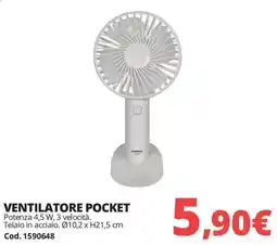 Brico Io Ventilatore pocket offerta