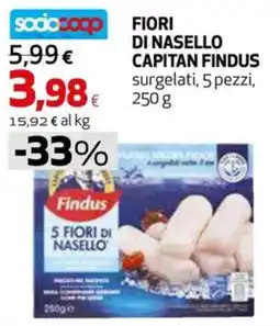 Extracoop Fiori di nasello Findus offerta