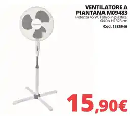 Brico Io Ventilatore a piantana Telefunken offerta