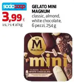 Ipercoop Gelato mini Magnum offerta