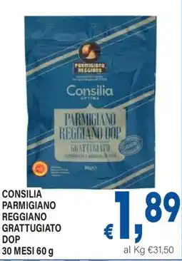 DEM Consilia Parmigiano Reggiano Grattugiato DOP offerta