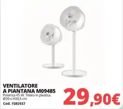 Brico Io Ventilatore a piantana M09485 offerta