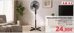 Brico Io Ventilatore a piantana Akai VP4023 offerta