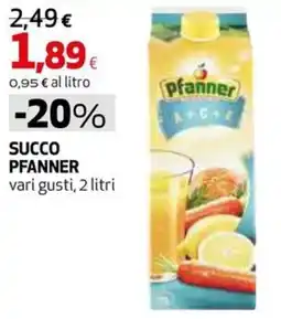 Extracoop Succo Pfanner offerta
