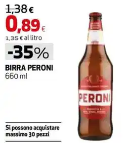 Extracoop Birra Peroni offerta