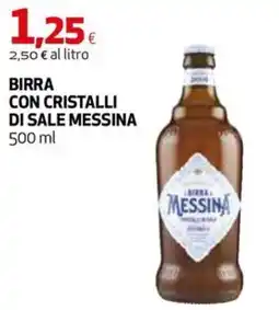 Extracoop Birra con cristalli di sale Messina offerta