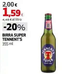 Extracoop Birra Super Tennent's offerta