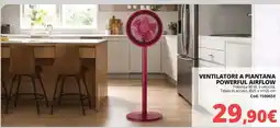 Brico Io Ventilatore a piantana Powerful Airflow offerta