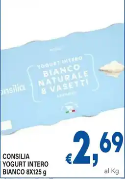 DEM Consilia Yogurt intero bianco offerta